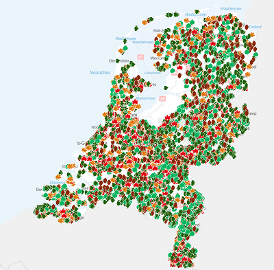 Gegenereerde grafische weergave